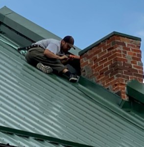 Chimney sealing after New Roof