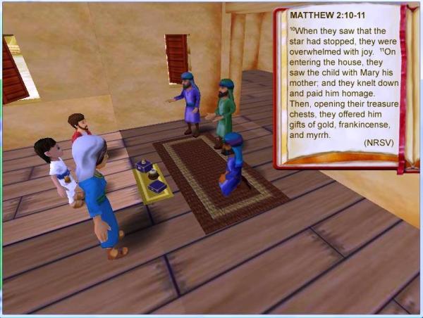The Wise Men Gave Gifts to Jesus Bible Champions 2
