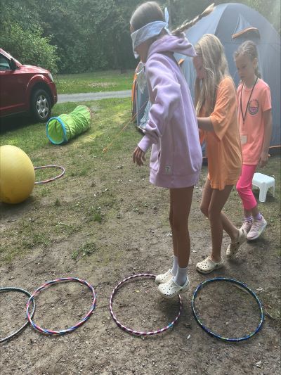 Blindfold Obstacle Course 7a